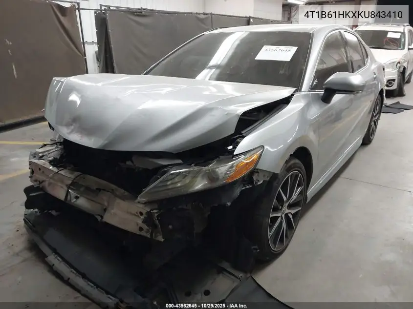 4T1B61HKXKU843410 2019 Toyota Camry Xse