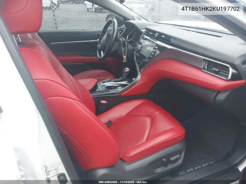 4T1B61HK2KU197702 2019 Toyota Camry Xse