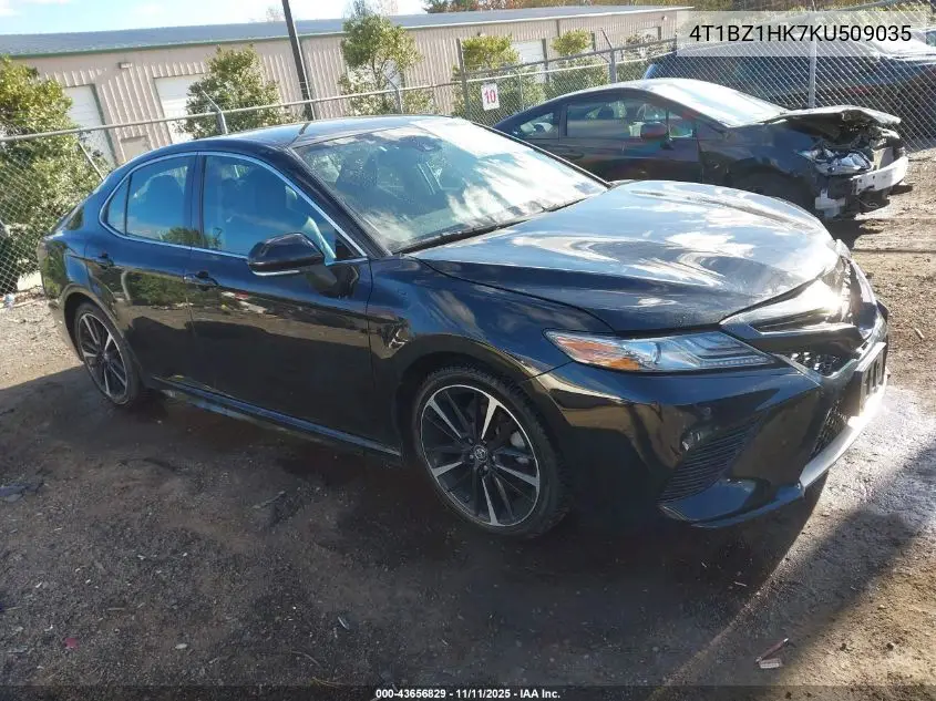 4T1BZ1HK7KU509035 2019 Toyota Camry Xse V6