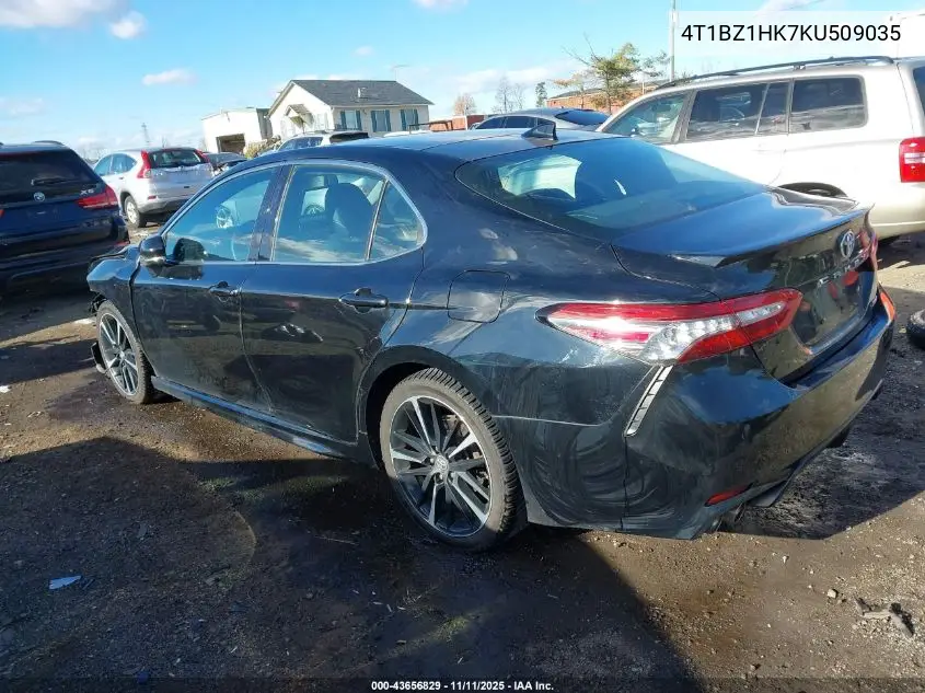 4T1BZ1HK7KU509035 2019 Toyota Camry Xse V6