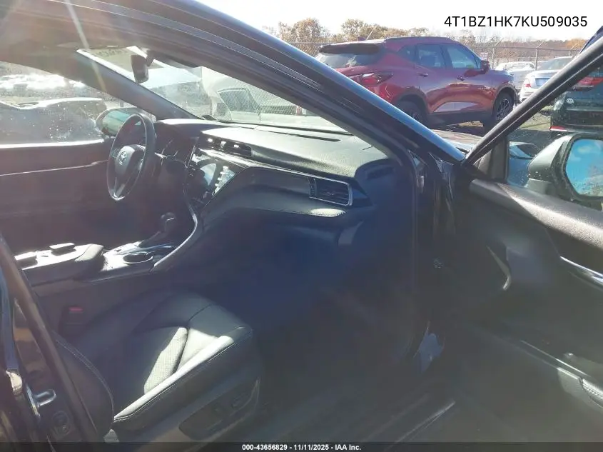 4T1BZ1HK7KU509035 2019 Toyota Camry Xse V6