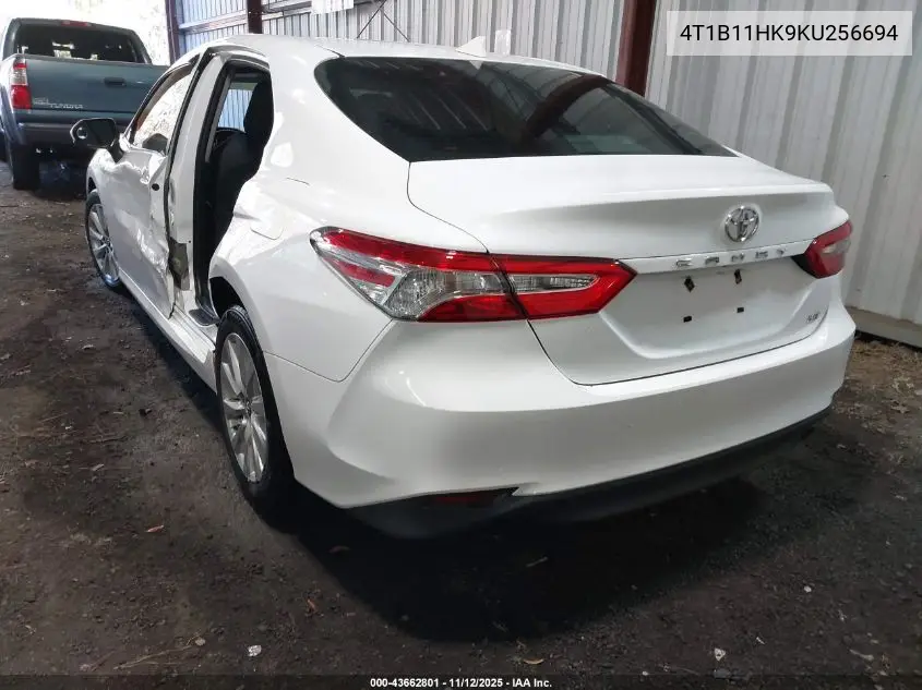 4T1B11HK9KU256694 2019 Toyota Camry Le