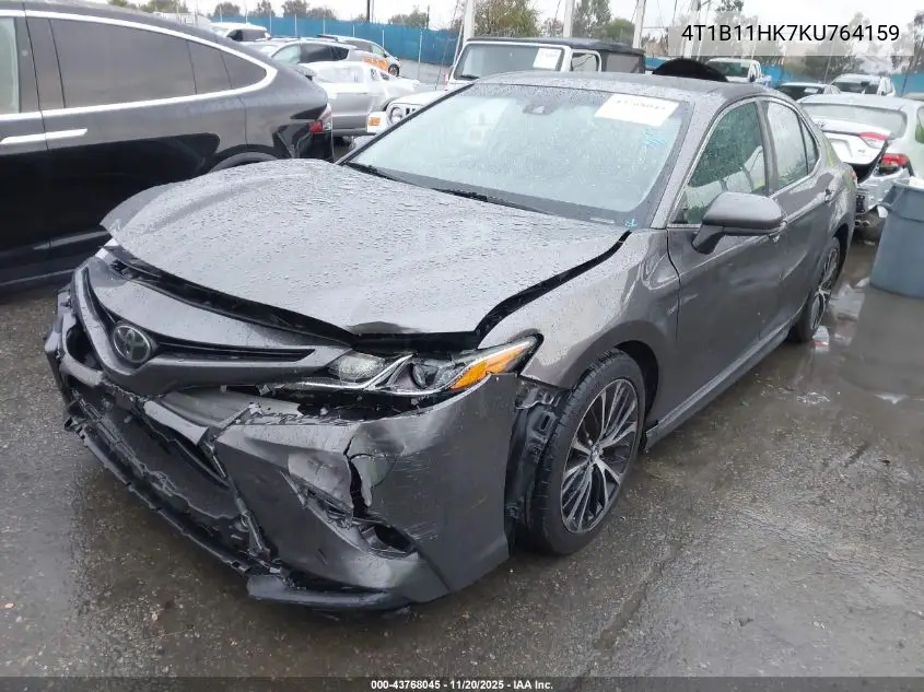 4T1B11HK7KU764159 2019 Toyota Camry Se