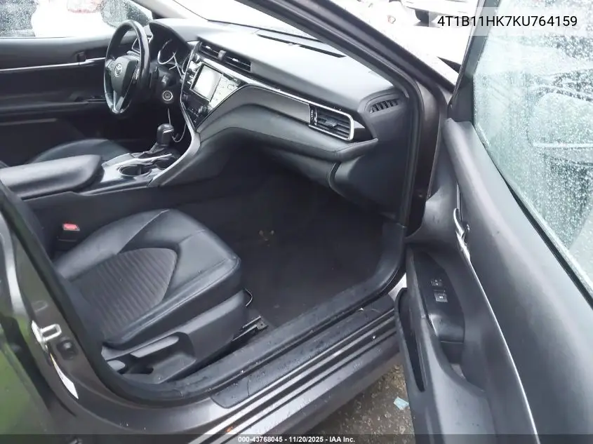 4T1B11HK7KU764159 2019 Toyota Camry Se