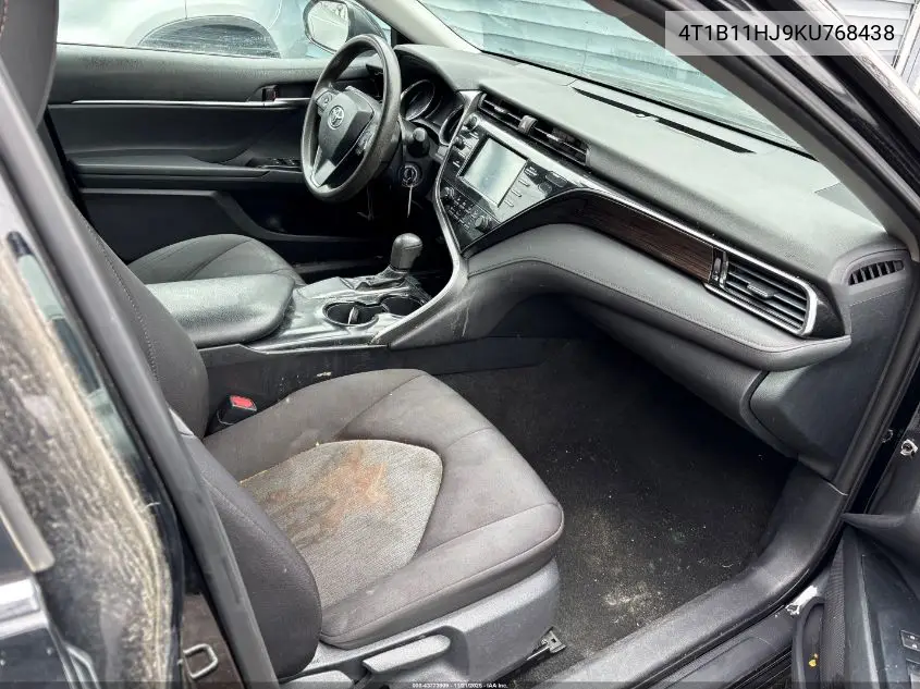 4T1B11HK9KU768438 2019 Toyota Camry Le