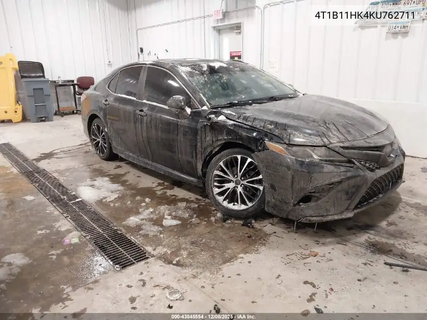 4T1B11HK4KU762711 2019 Toyota Camry Se