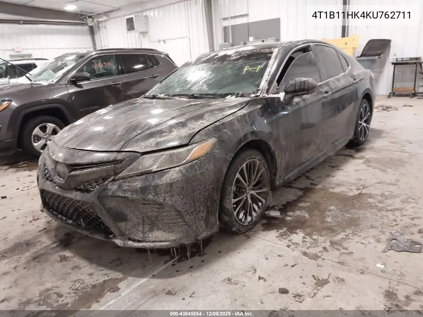 4T1B11HK4KU762711 2019 Toyota Camry Se