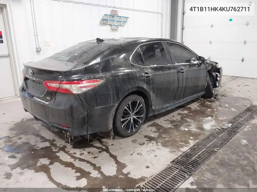 4T1B11HK4KU762711 2019 Toyota Camry Se