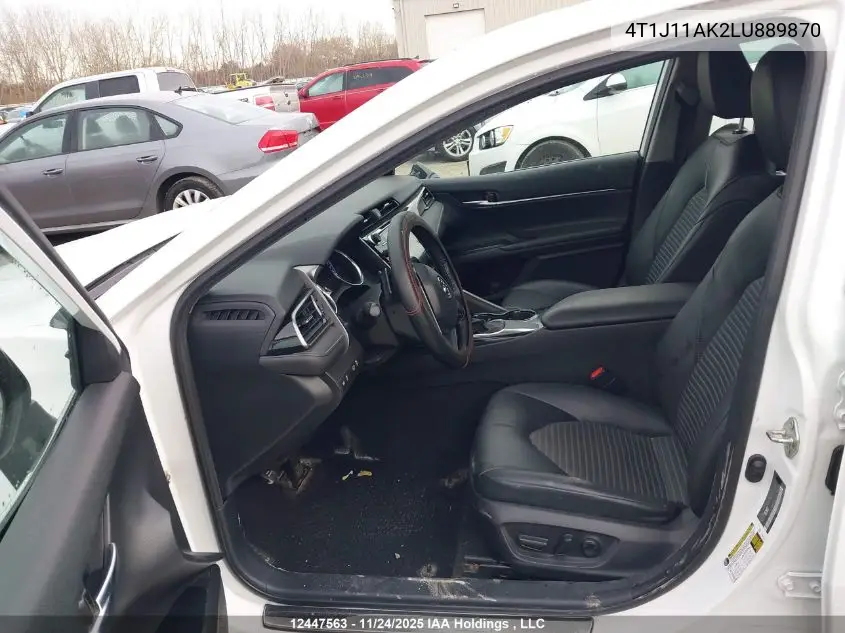 4T1J11AK2LU889870 2020 Toyota Camry Se