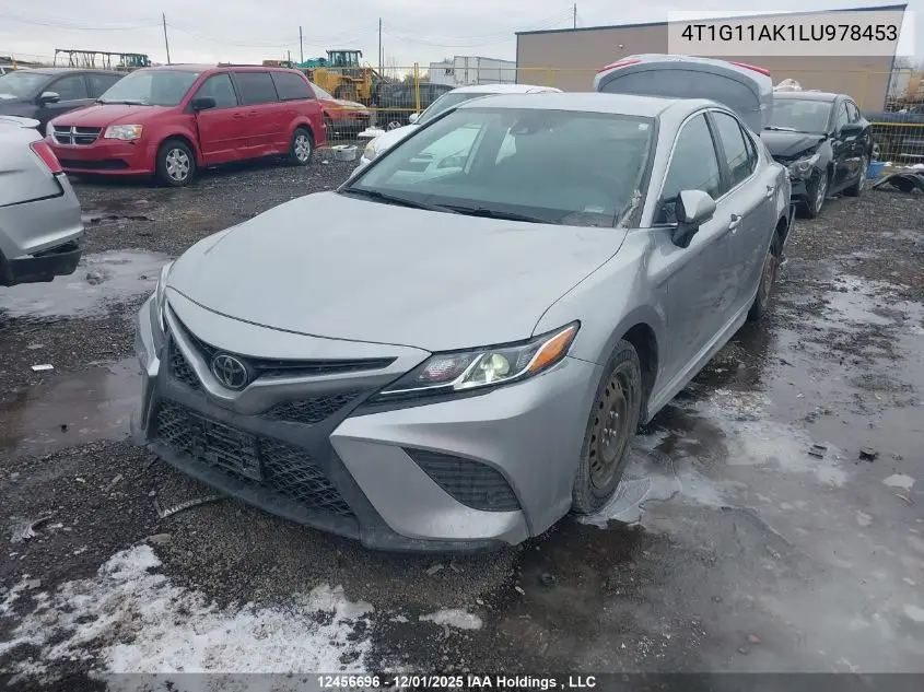 4T1G11AK1LU978453 2020 Toyota Camry