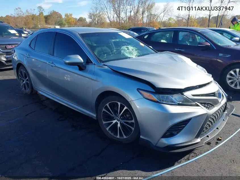 4T1G11AKXLU337947 2020 Toyota Camry Se