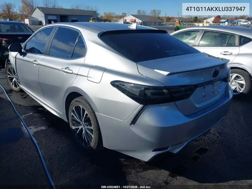 4T1G11AKXLU337947 2020 Toyota Camry Se
