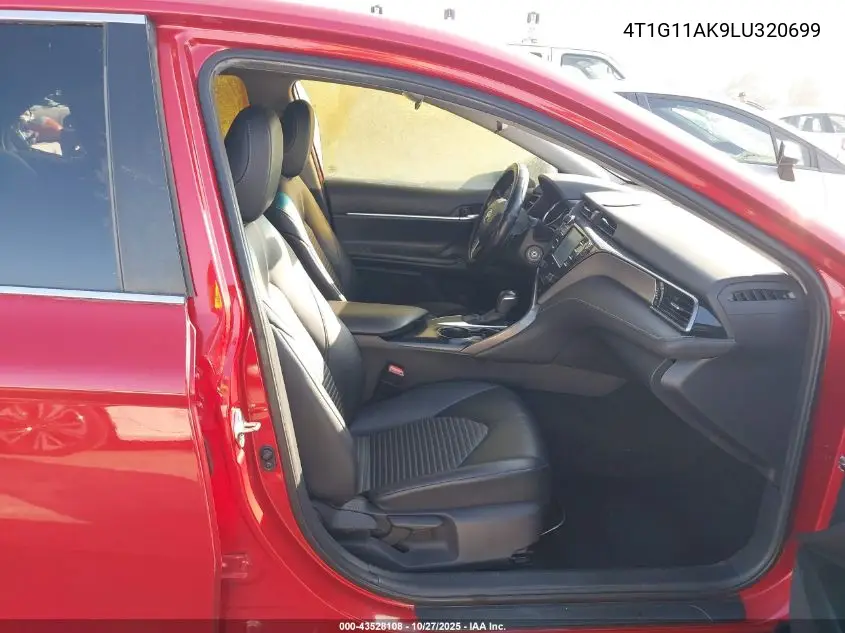 4T1G11AK9LU320699 2020 Toyota Camry Se