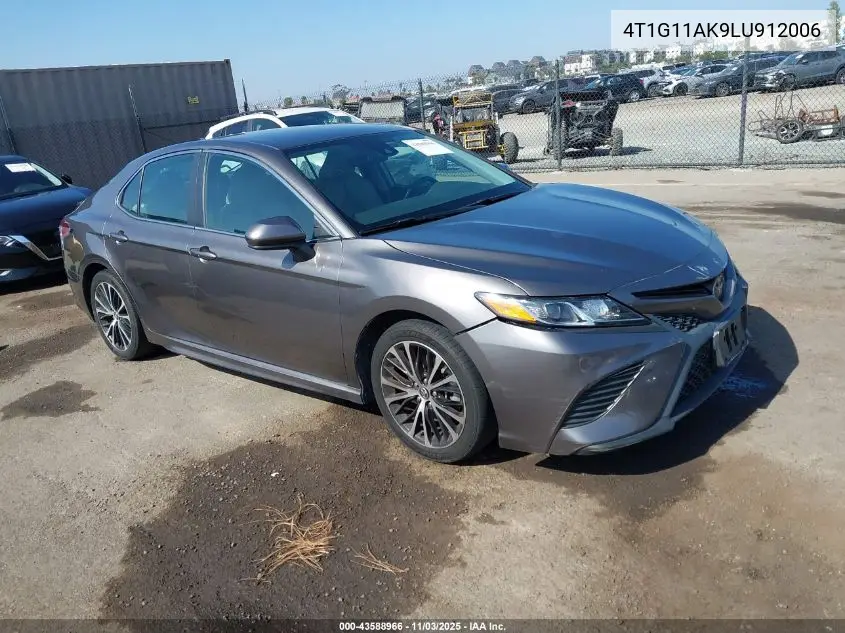 4T1G11AK9LU912006 2020 Toyota Camry Se