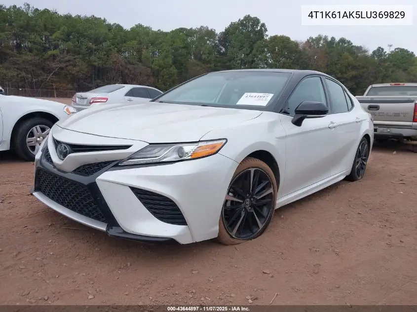 4T1K61AK5LU369829 2020 Toyota Camry Xse