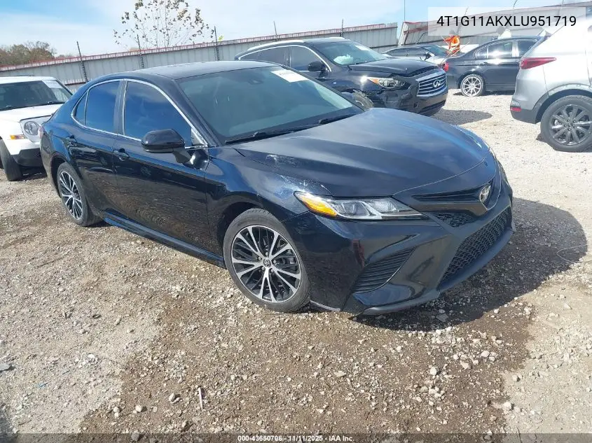 4T1G11AKXLU951719 2020 Toyota Camry Se
