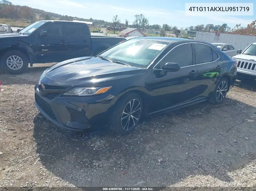 4T1G11AKXLU951719 2020 Toyota Camry Se