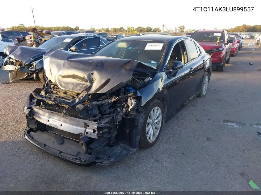 4T1C11AK3LU899557 2020 Toyota Camry Le