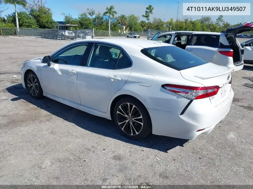 4T1G11AK9LU349507 2020 Toyota Camry Se