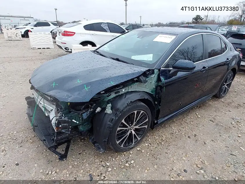 4T1G11AKXLU373380 2020 Toyota Camry Se