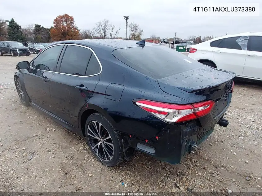4T1G11AKXLU373380 2020 Toyota Camry Se