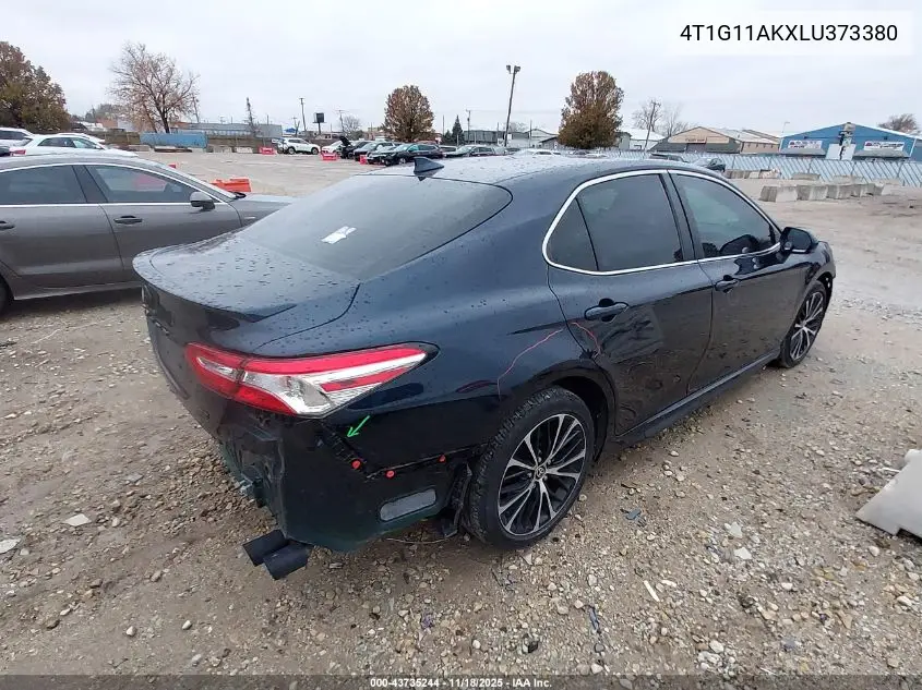 4T1G11AKXLU373380 2020 Toyota Camry Se