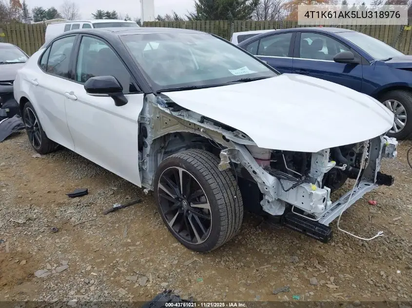 4T1K61AK5LU318976 2020 Toyota Camry Xse