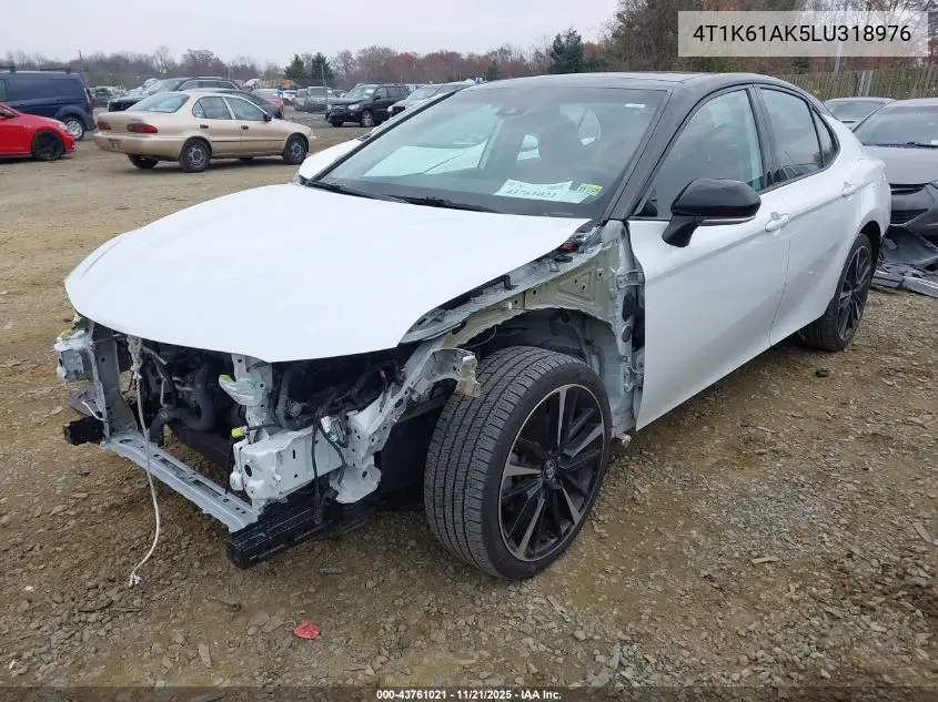 4T1K61AK5LU318976 2020 Toyota Camry Xse