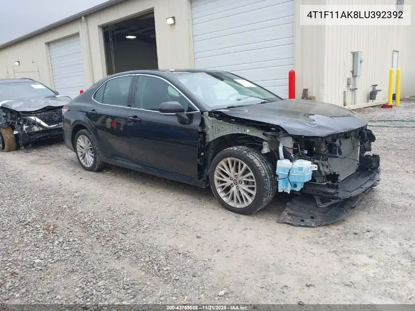 4T1F11AK8LU392392 2020 Toyota Camry Xle