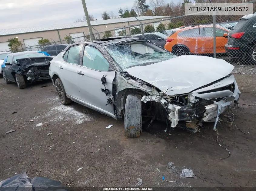 4T1KZ1AK9LU046522 2020 Toyota Camry Xse V6