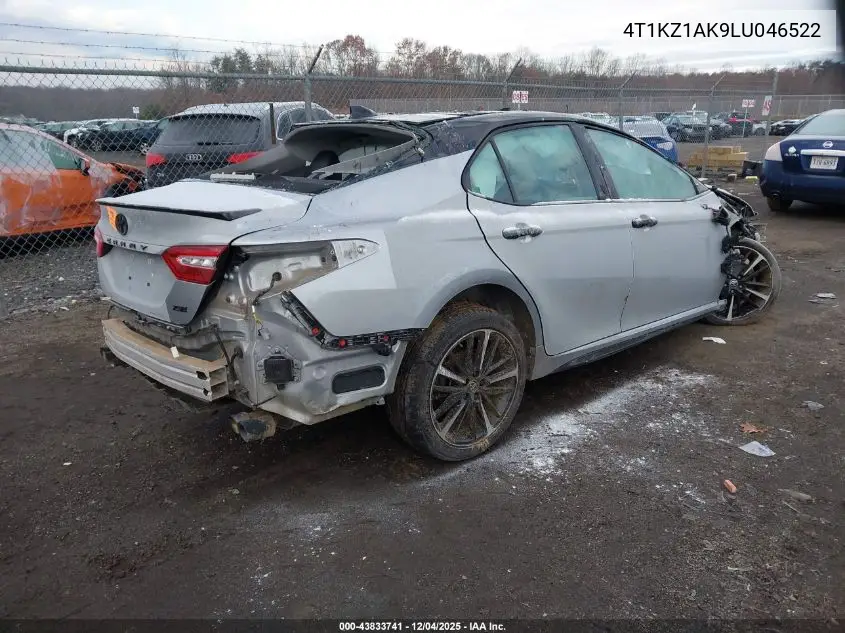 4T1KZ1AK9LU046522 2020 Toyota Camry Xse V6