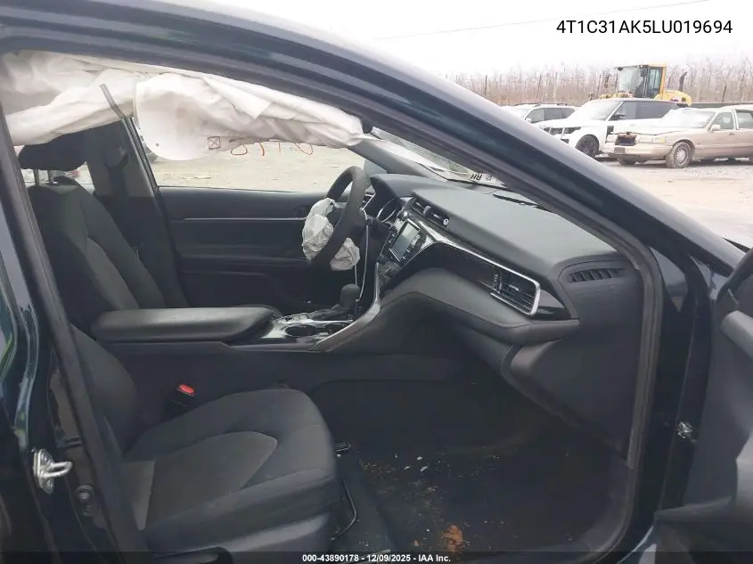 4T1C31AK5LU019694 2020 Toyota Camry Le Hybrid