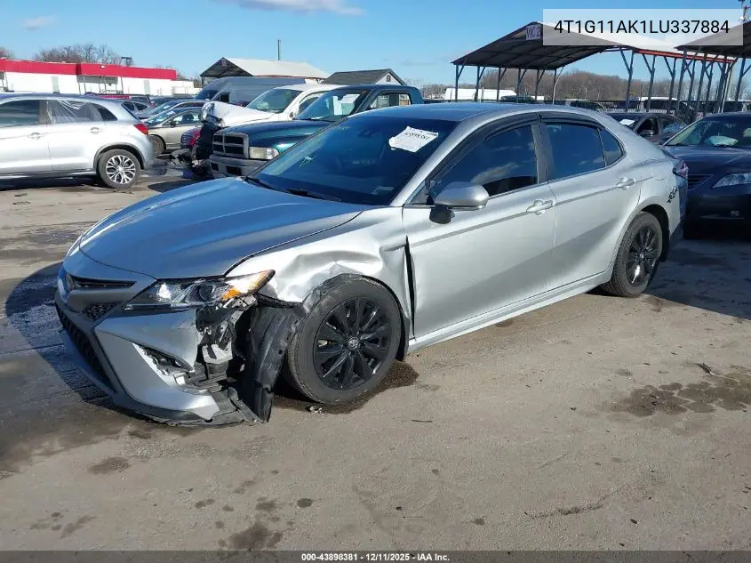 4T1G11AK1LU337884 2020 Toyota Camry Se