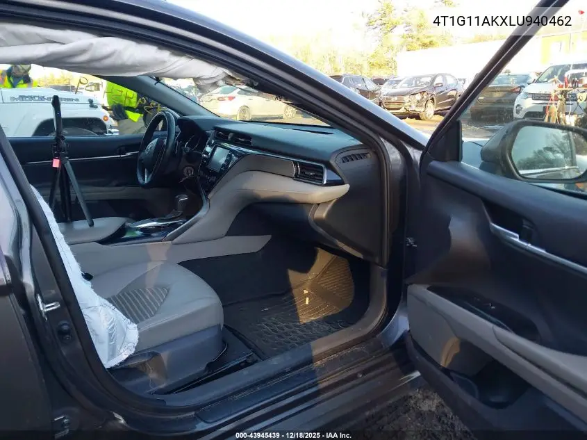 4T1G11AKXLU940462 2020 Toyota Camry Se