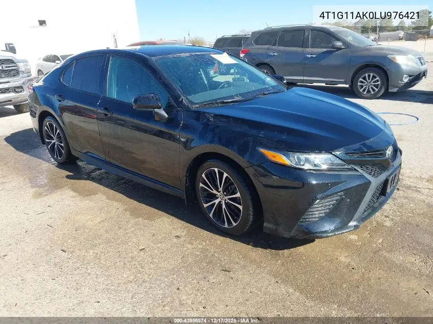 4T1G11AK0LU976421 2020 Toyota Camry Se