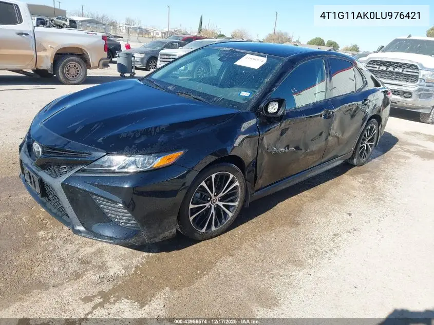 4T1G11AK0LU976421 2020 Toyota Camry Se