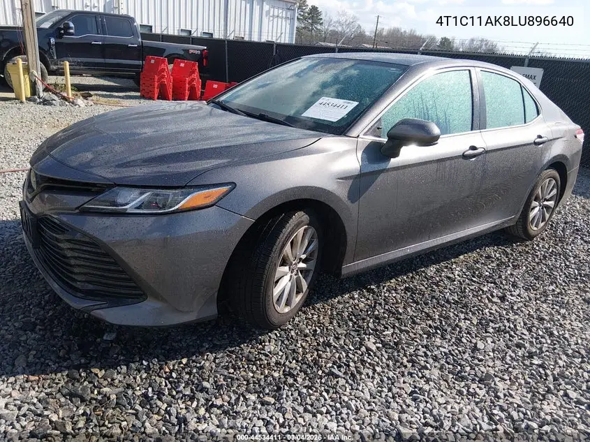 4T1C11AK8LU896640 2020 Toyota Camry Le