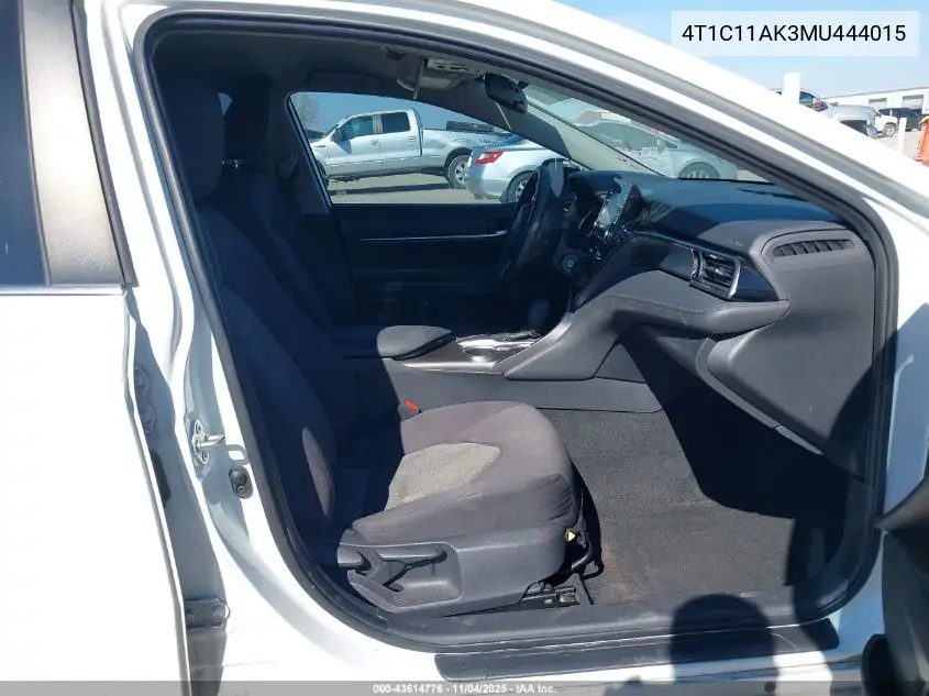 4T1C11AK3MU444015 2021 Toyota Camry Le