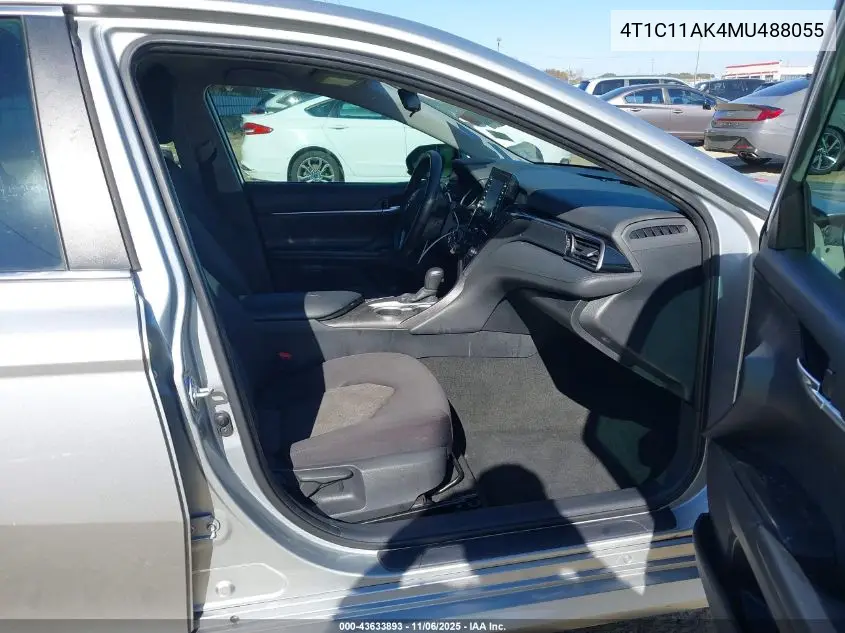 4T1C11AK4MU488055 2021 Toyota Camry Le