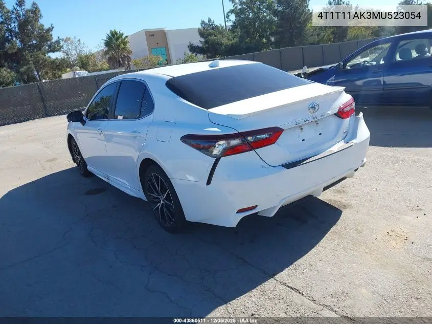 4T1T11AK3MU523054 2021 Toyota Camry Se