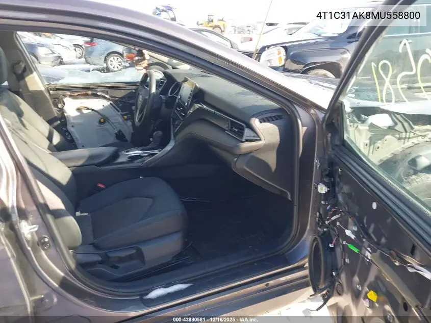 4T1C31AK8MU558800 2021 Toyota Camry Le Hybrid