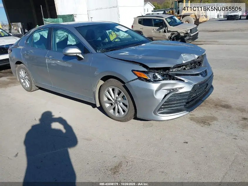 4T1C11BK5NU055506 2022 Toyota Camry Le Awd