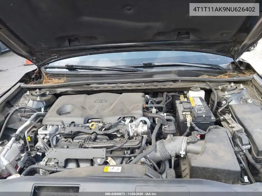 4T1T11AK9NU626402 2022 Toyota Camry Se