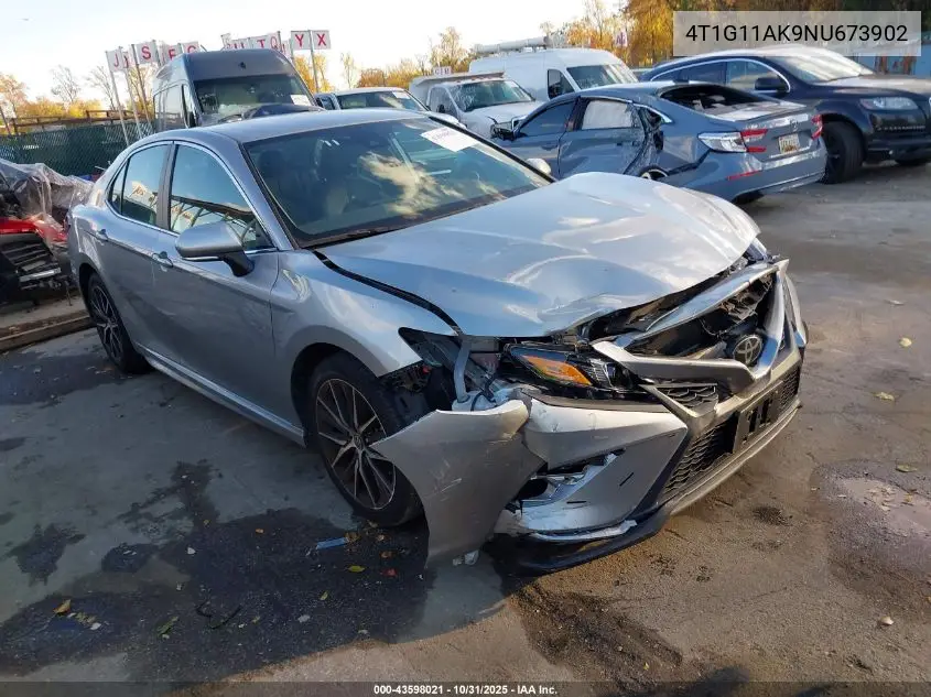 4T1G11AK9NU673902 2022 Toyota Camry Se