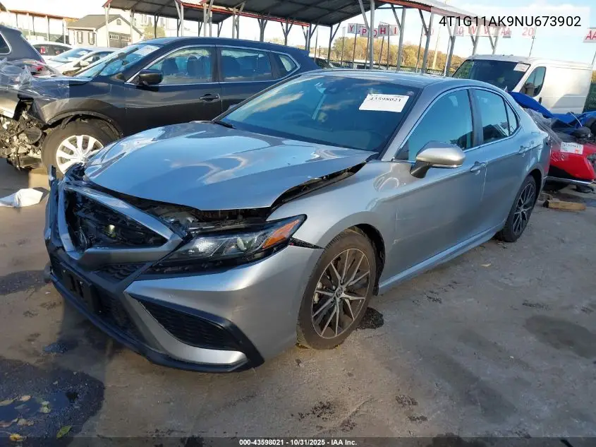 4T1G11AK9NU673902 2022 Toyota Camry Se