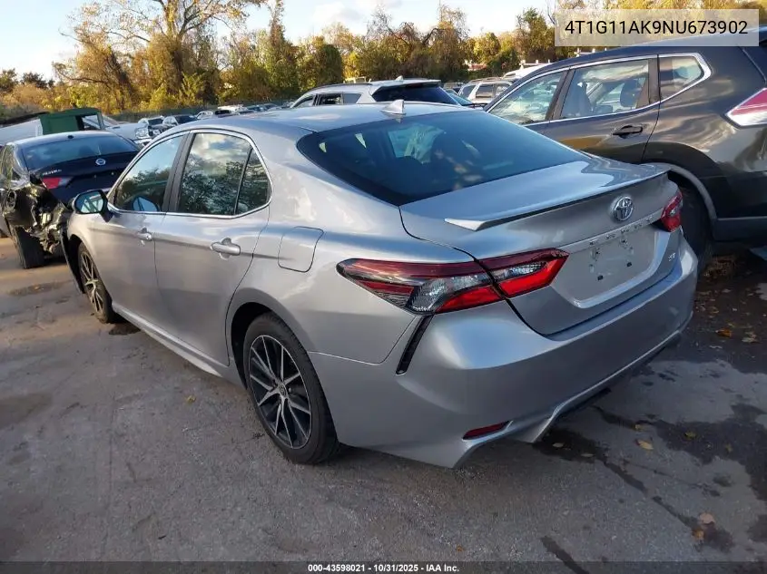 4T1G11AK9NU673902 2022 Toyota Camry Se