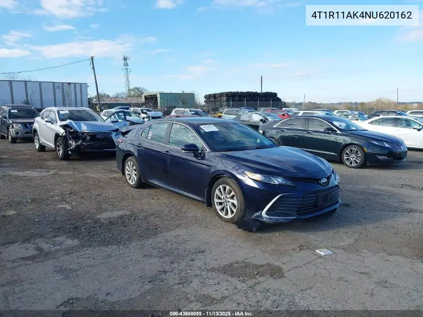 4T1R11AK4NU620162 2022 Toyota Camry Le
