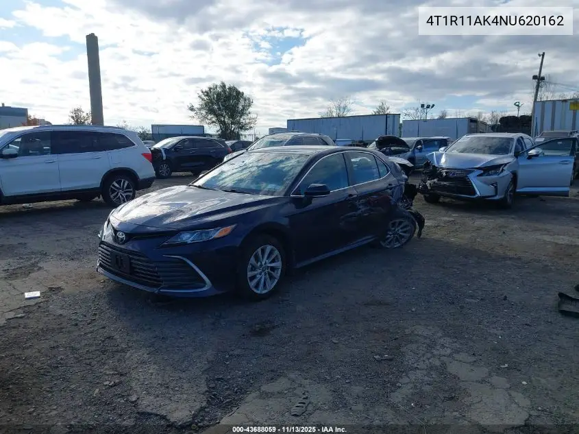 4T1R11AK4NU620162 2022 Toyota Camry Le