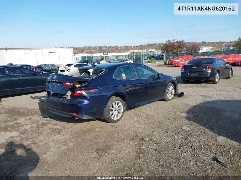 4T1R11AK4NU620162 2022 Toyota Camry Le