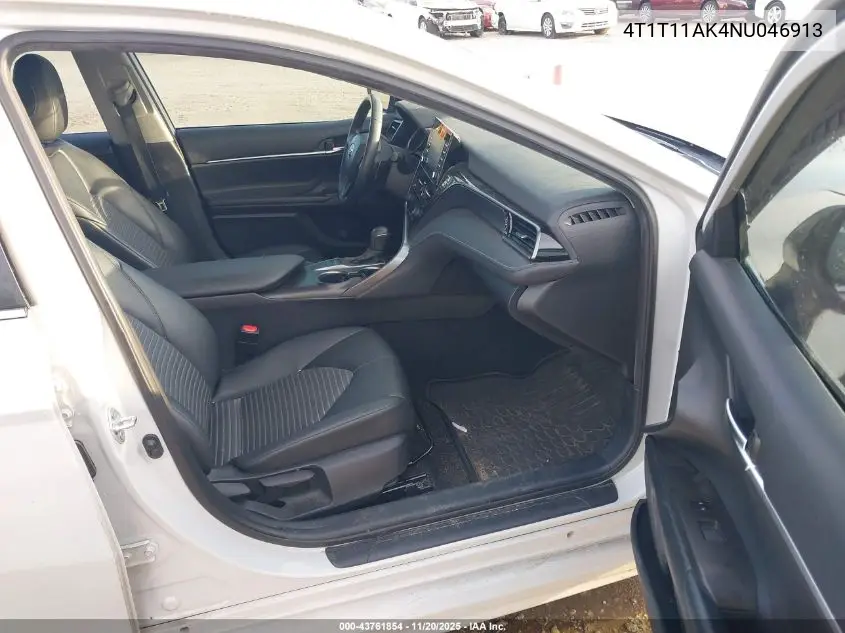 4T1T11AK4NU046913 2022 Toyota Camry Se